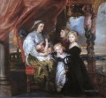 Deborah Kip, esposa de Sir Balthasar Gerbier y sus hijos Peter Paul Rubens
